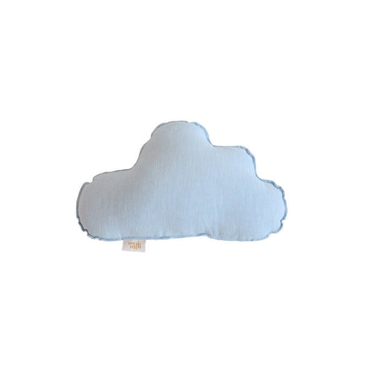 Moi Mili Wolkenkissen aus Leinen „Babyblau“ – Produktfoto 2
