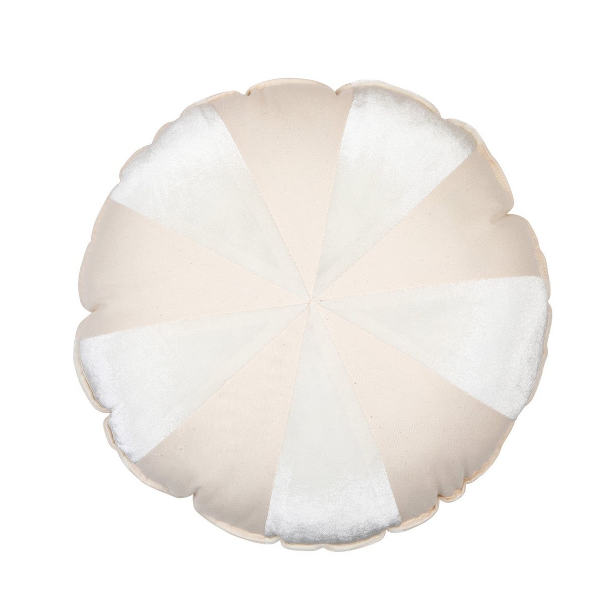 Moi Mili Patchwork-Kissen „White Candy“ – Produktansicht