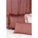 Baumwoll-Nackenkissen „Raspberry Pink Check“