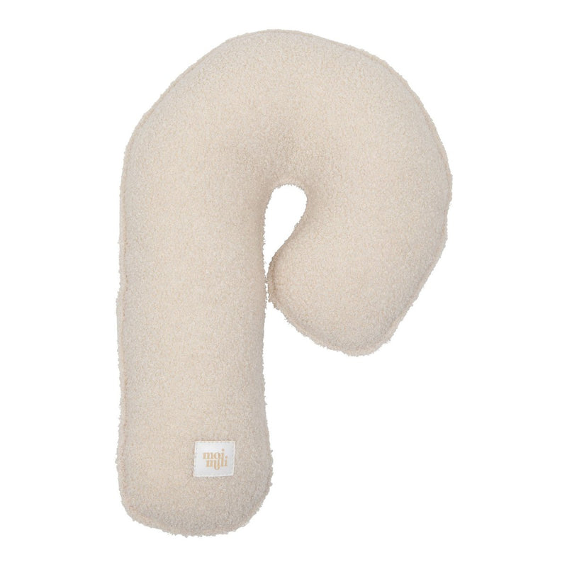 Patchwork-Lollipop-Kissen „White Lamb“