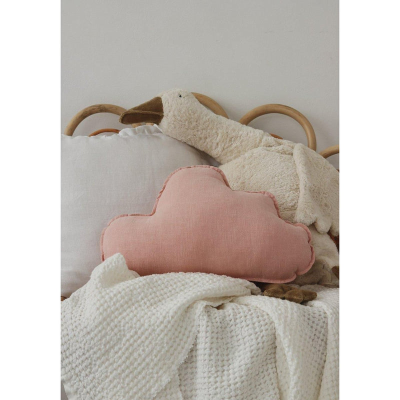 Leinen-Wolkenkissen „Powder Rose“