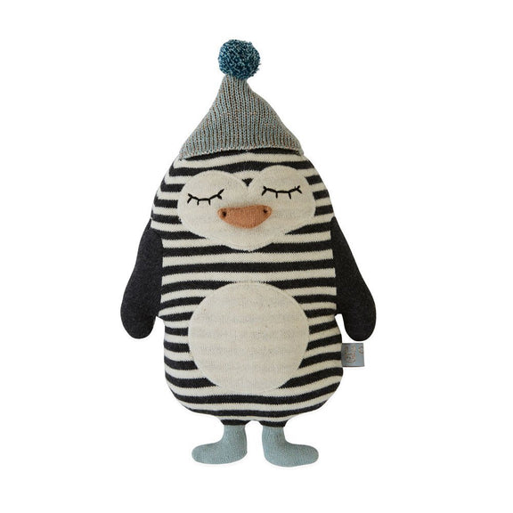 Baby Bob Pinguin Kuscheltier – H26 × L18 × B6 cm von OYOY MINI