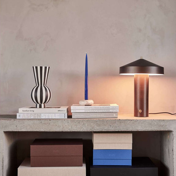 Toppu Vase – rund von OYOY Living Design – weitere Produktansicht 4