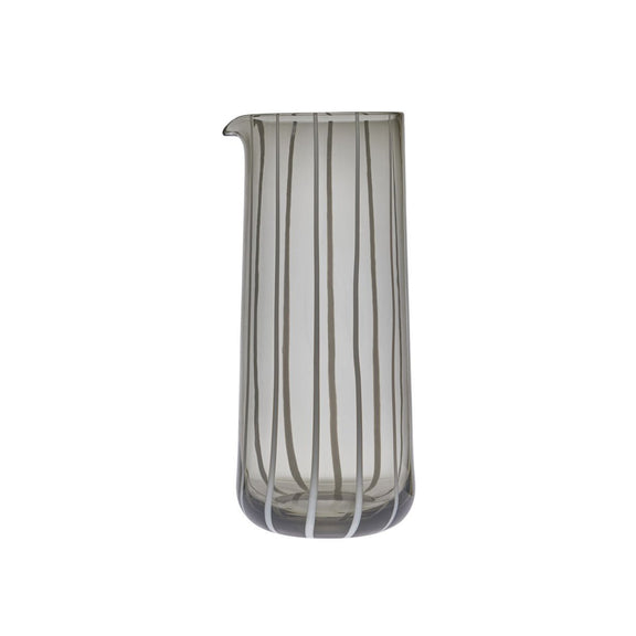 Mizu Wasserkaraffe – Grau – Ø10 × H23 cm von OYOY Living Design