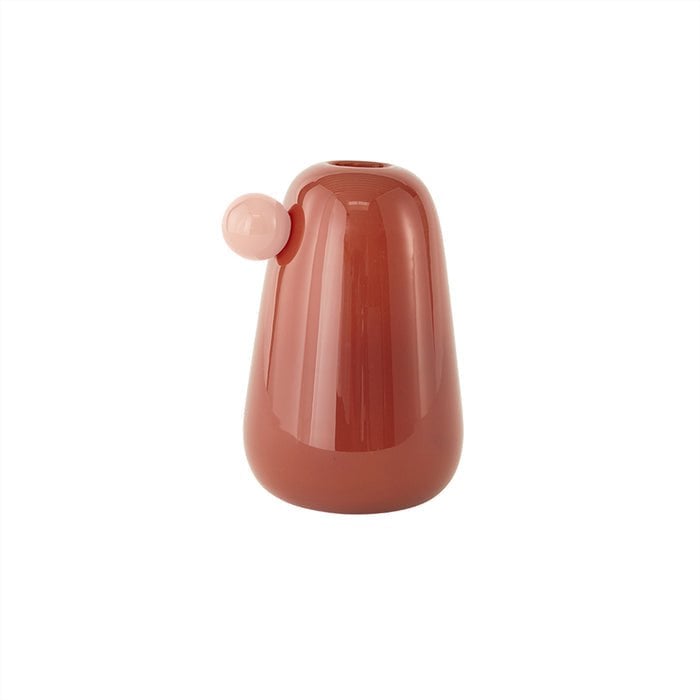 Inka Vase – klein – Muskatnuss – Ø12,5 × H20 cm von OYOY Living Design