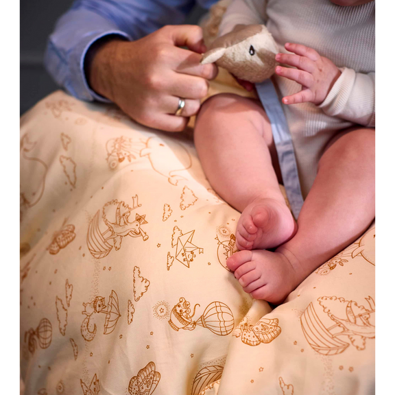 FILIBABBA Babybettwäsche GOTS – Dreamy Adventurers, 70 × 100 cm – weitere Produktansicht 2