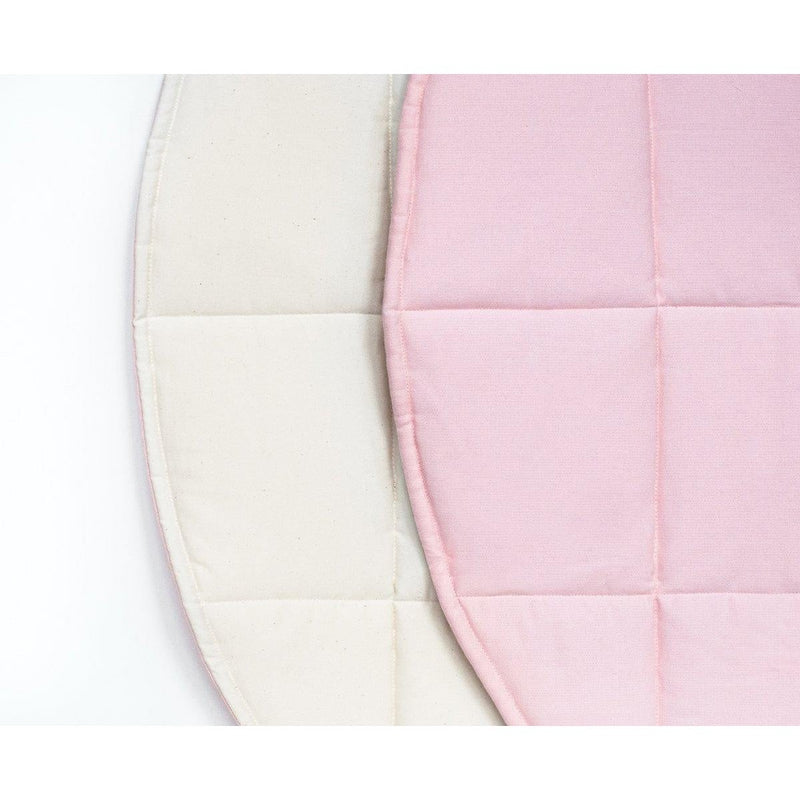 Wendbare Baumwoll-Spielmatte „Soft Rose“