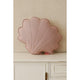 Leinen-Muschelkissen „Powder Rose“
