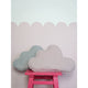 Samt-Wolkenkissen „Powder Pink“