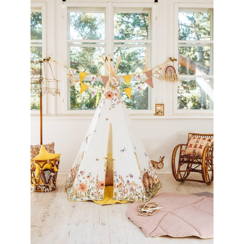 Kinder-Tipi-Zelt „Wildflowers“
