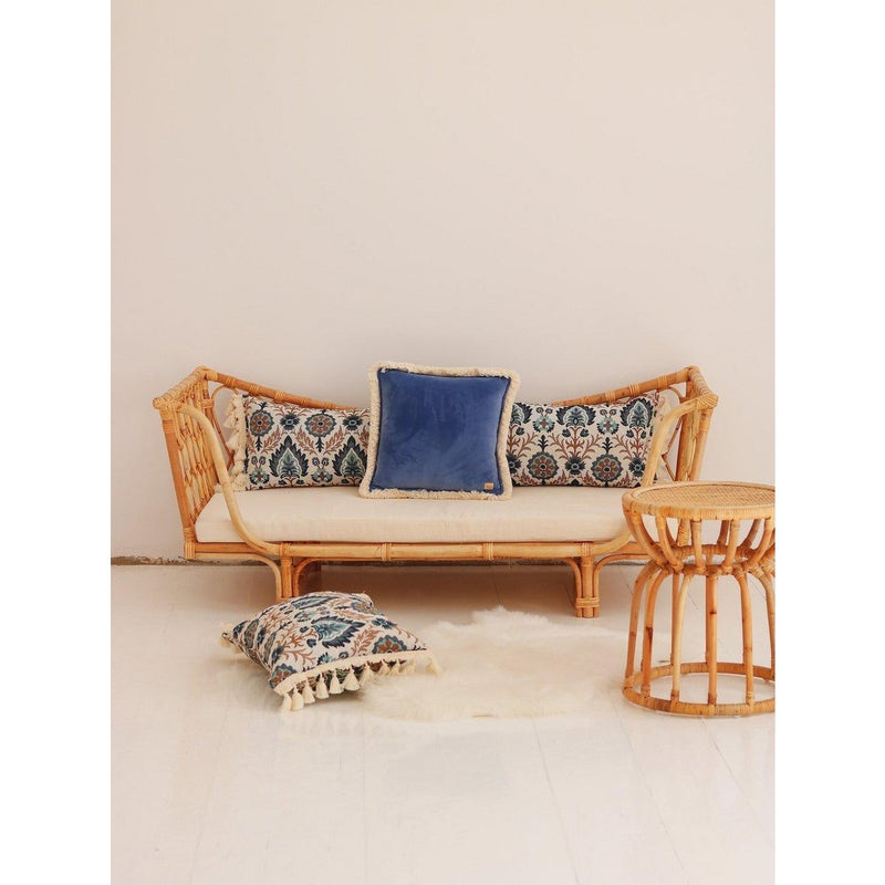 Boho-Kissen „Blue Istanbul“