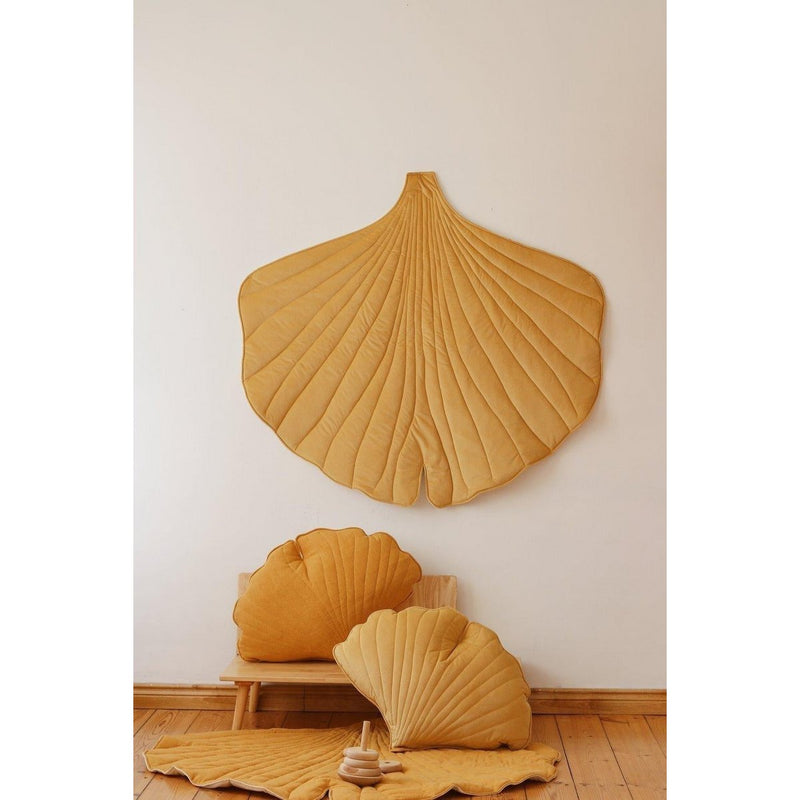 Samt-Ginkgomatte „Honey Ginkgo“