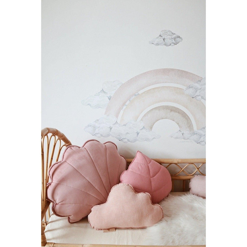 Leinen-Wolkenkissen „Soft Blush“