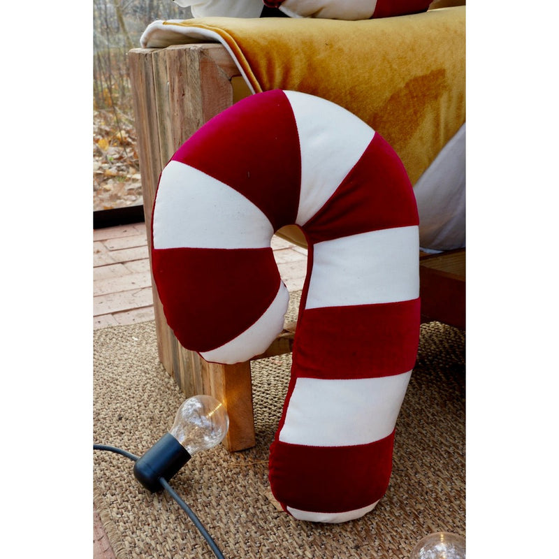 Weihnachts-Lollipop-Kissen „Red Lollipop“