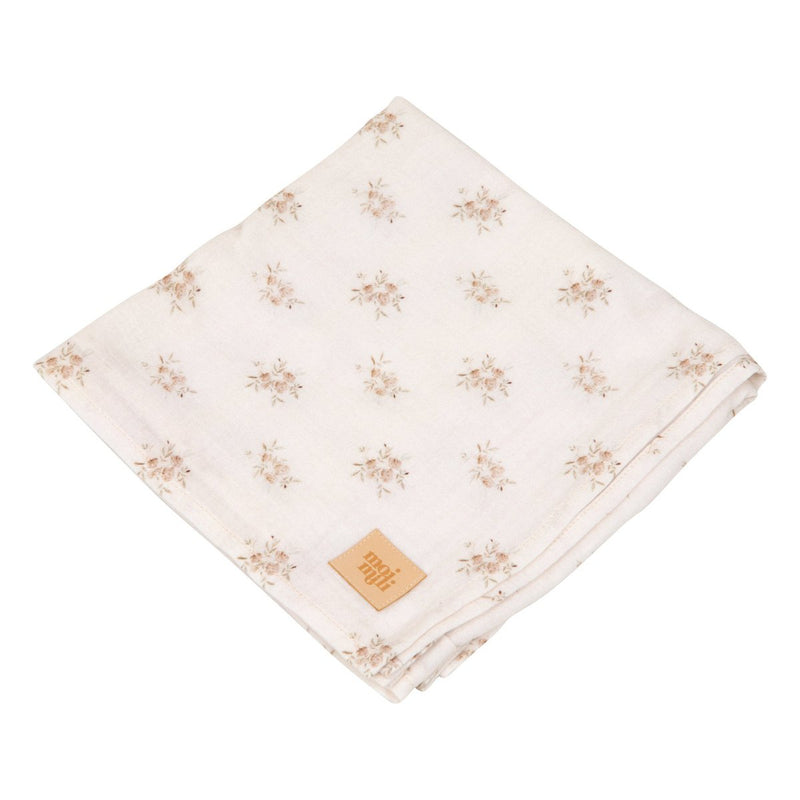 Moi Mili Musselin-Pucktuch „Boho Flowers“ – Produktfoto 4