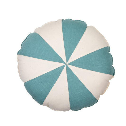 Moi Mili Patchwork-Kissen „Blue Candy“ – Produktfoto 2