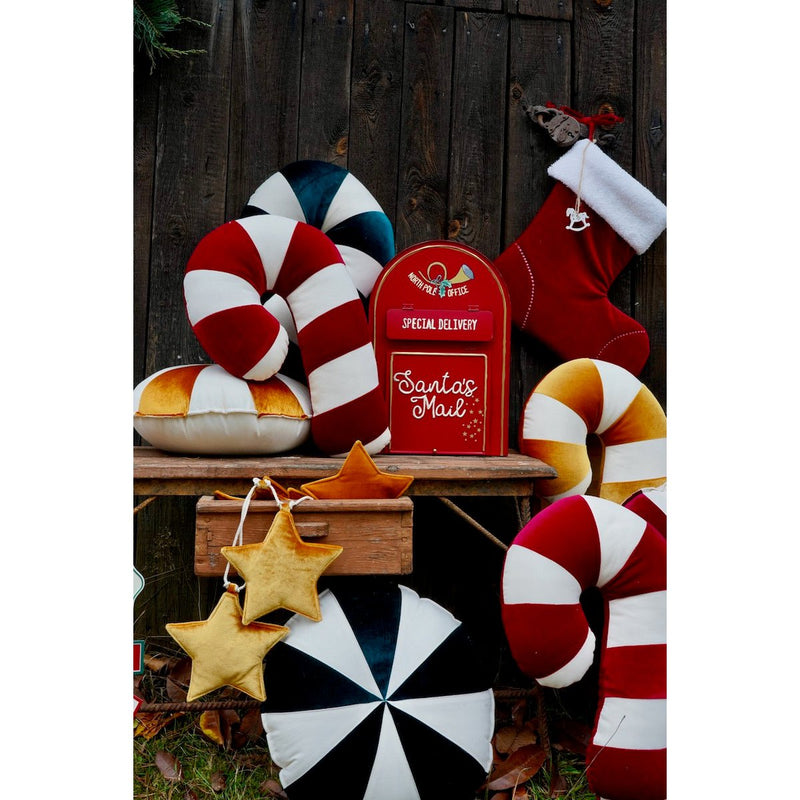 Weihnachts-Lollipop-Kissen „Red Lollipop“