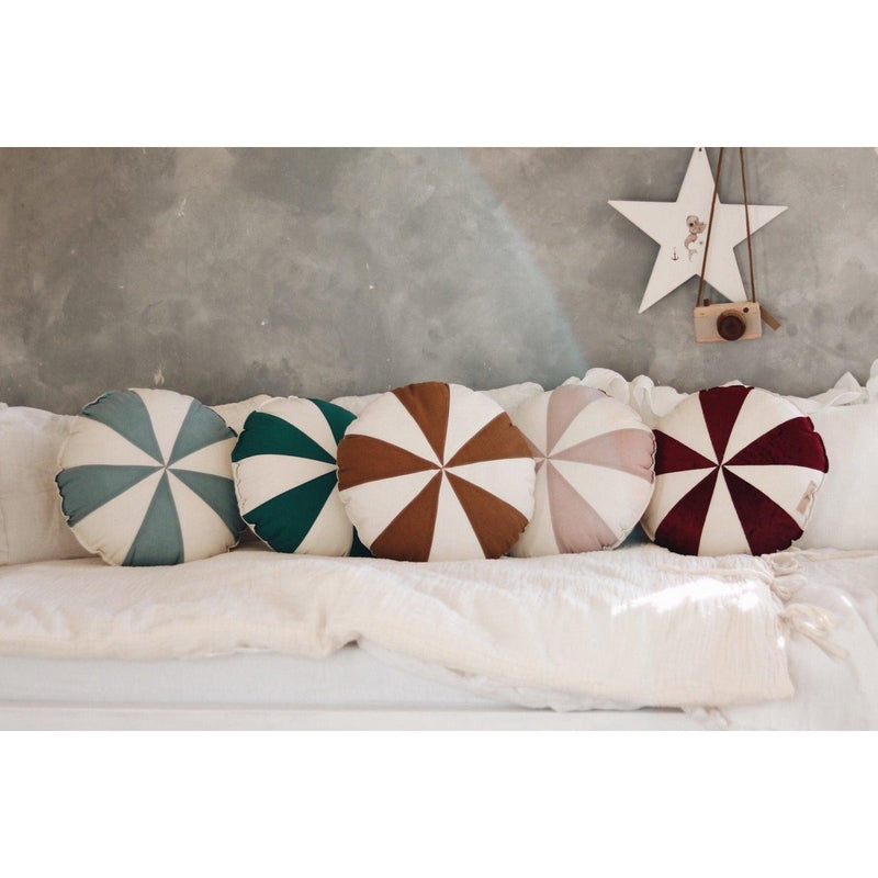 Patchwork-Kissen „Caramel Candy“