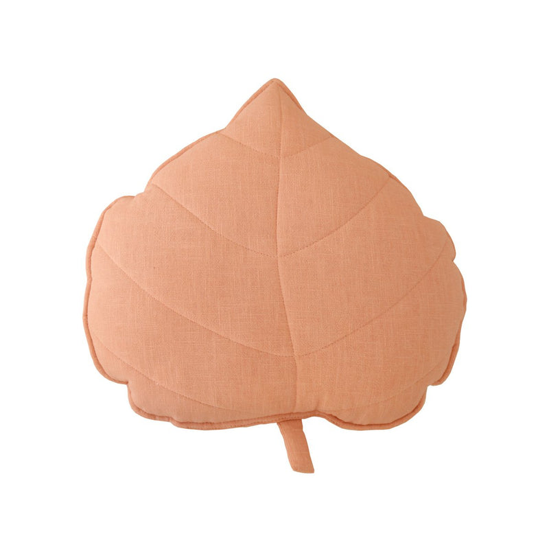 Leinen-Blattkissen „Soft Blush“