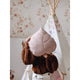 Leinen-Blattkissen „Powder Rose“
