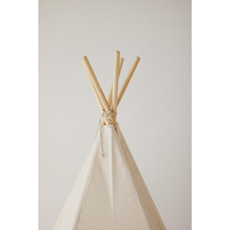 Tipi-Set „Natural Beige“ mit Spielmatte