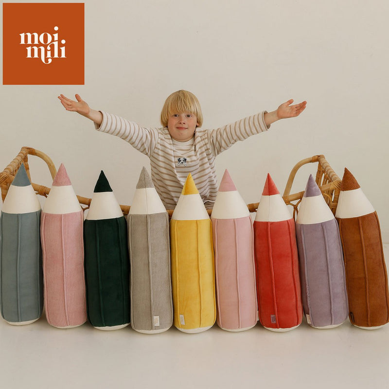 Cord-Buntstiftkissen „Caramel“