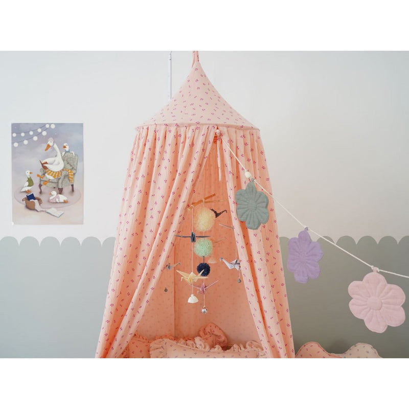 Origami-Mobile fürs Kinderzimmer „Pastellfarben“