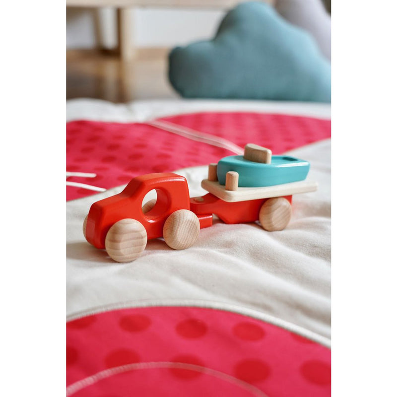 Kinder-Autoteppich „Red Dots“
