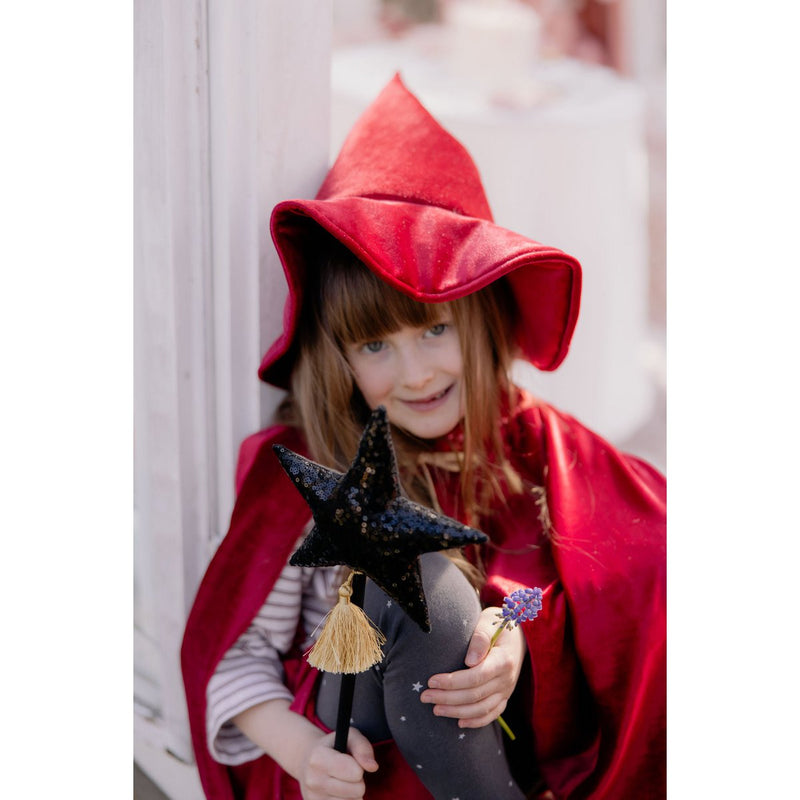 Samt-Zauberhut „Crimson Magic“