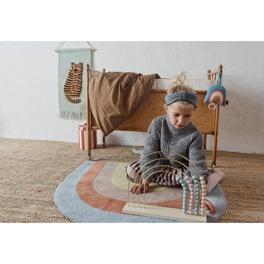 Regenbogen Musik-Mobile – H14,5 × L12 × B7 cm von OYOY Living Design – weitere Produktansicht 2