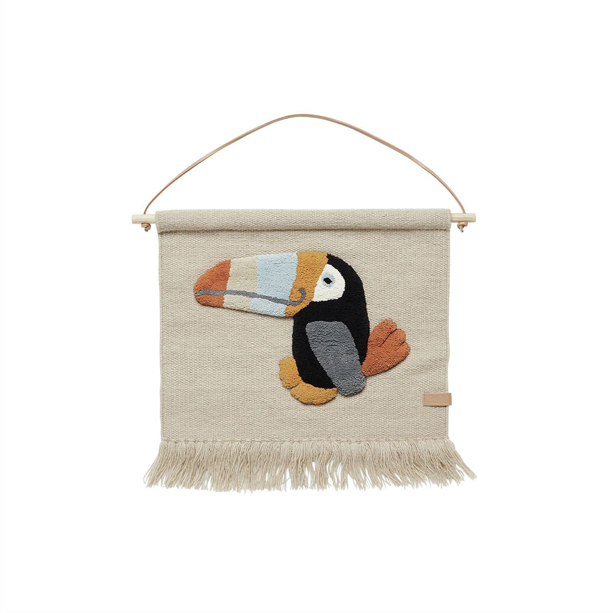 Tukan-Wandhänger – L47 × B48 cm von OYOY MINI