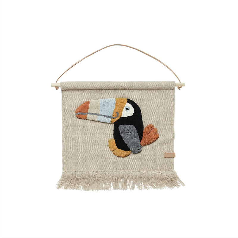 Tukan-Wandhänger – L47 × B48 cm von OYOY MINI