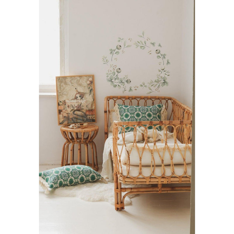Kissen „Ocean Daisy“ mit Fransen