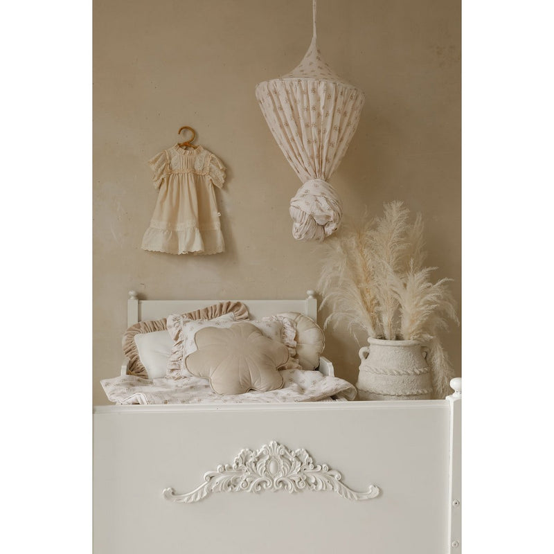 Musselin-Baldachin „Boho Flowers“