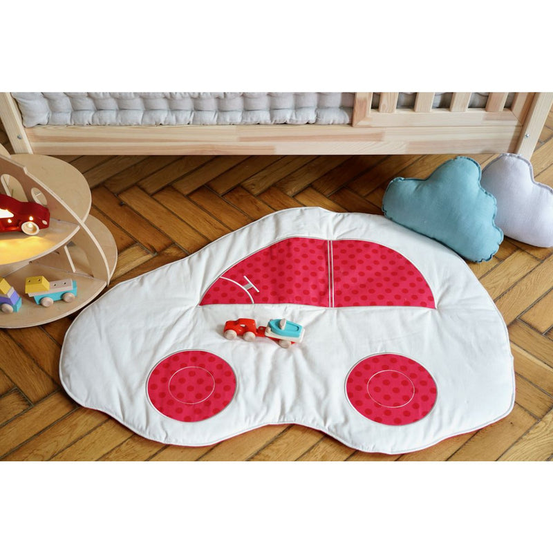 Kinder-Autoteppich „Red Dots“