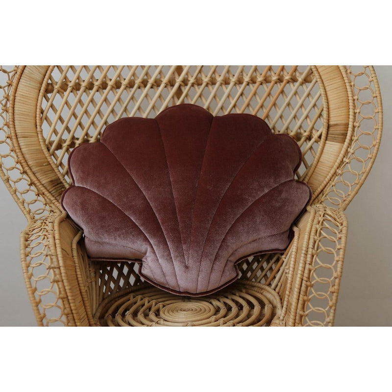 Samt-Muschelkissen „Cosmic Pearl“
