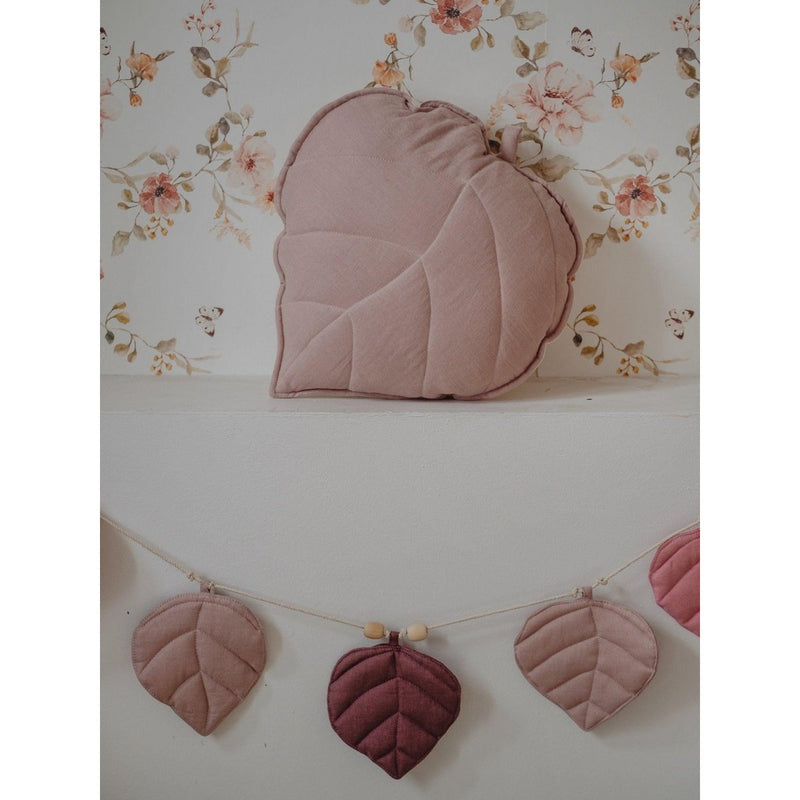 Leinengirlande „Rose Leaves“