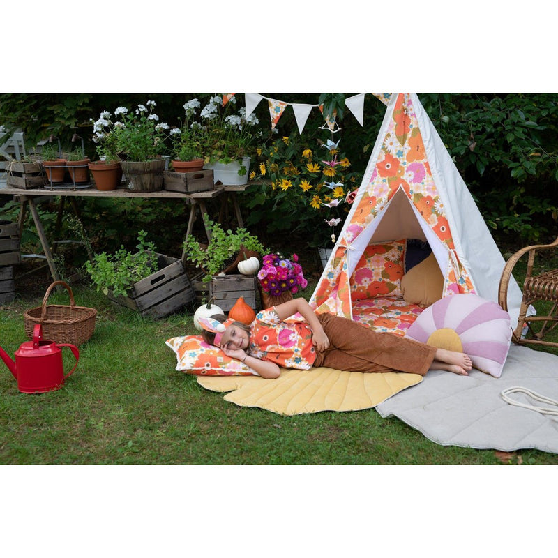 Kissen „Picknick mit Blumen“