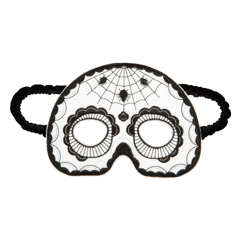 Totenkopfmaske „Black Halloween“
