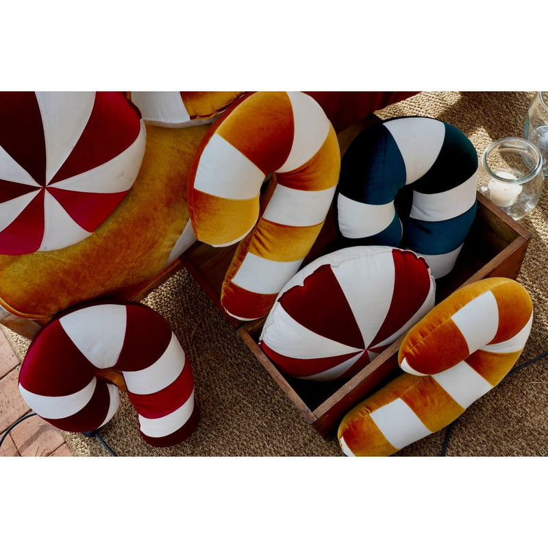 „Gold Lollipop“ Patchwork-Kissen