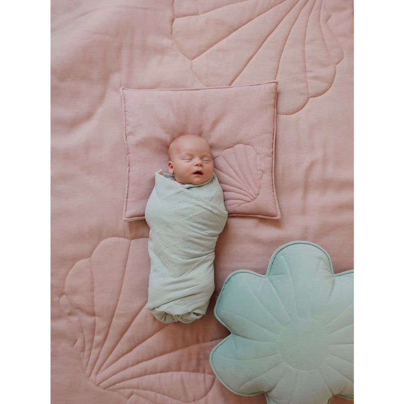 Musselin-Wickeldecke „Soft Mint“