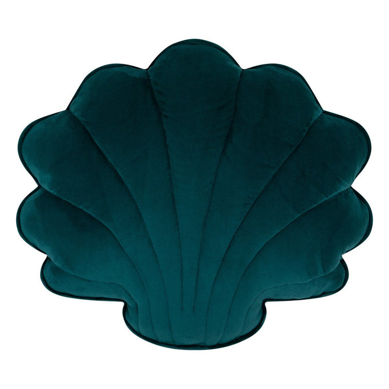 Samt-Muschelkissen „Emerald“