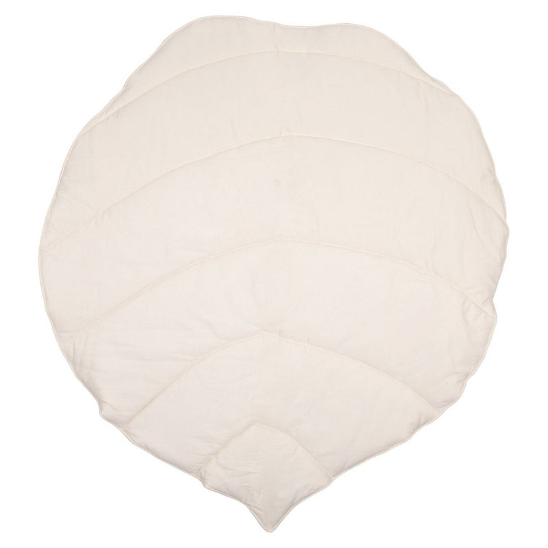 Samt-Blattspielmatte „Creme“