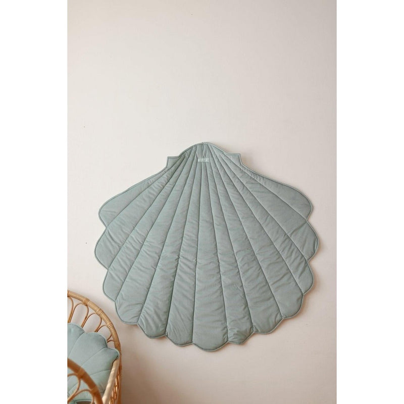 Samt-Muschelmatte „Powder Mint“