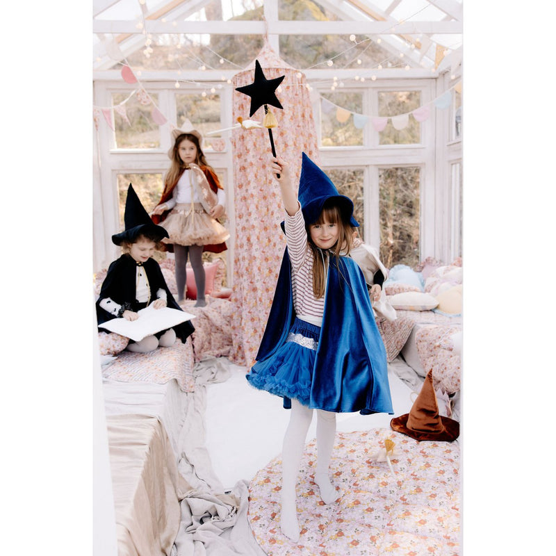 Zauberumhang „Snow Queen“ – Blau und Silber