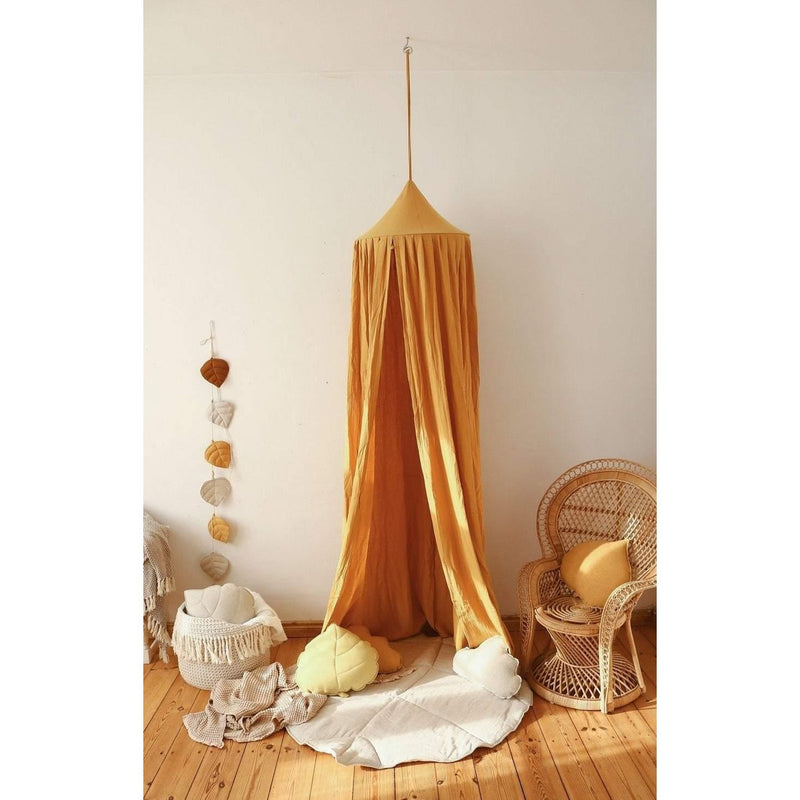 Baumwoll-Baldachin „Golden Ochre“