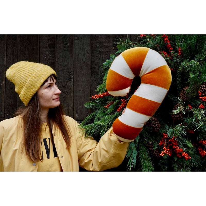 „Gold Lollipop“ Patchwork-Kissen