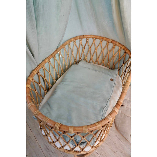 Moi Mili Musselin-Bettset „Soft Mint“ – Produktfoto 2