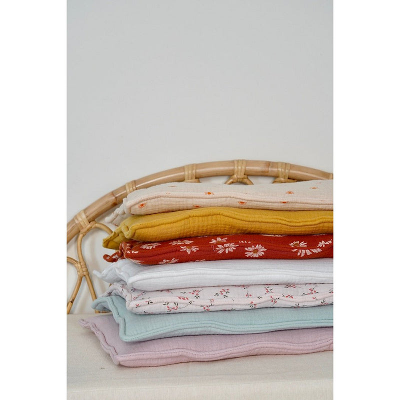 Musselin-Bettset „Baby Pink“