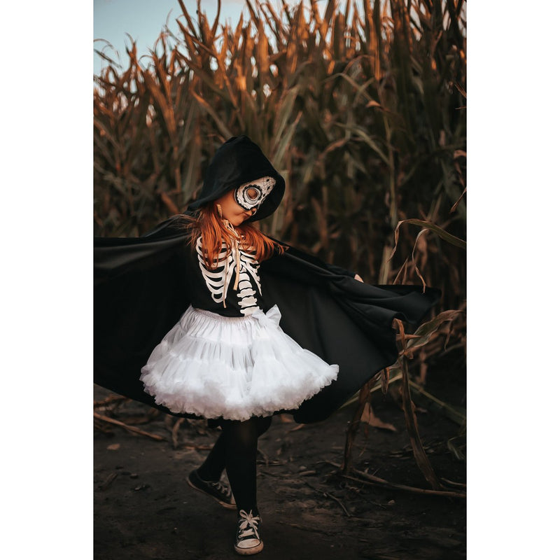 Totenkopfmaske „Black Halloween“